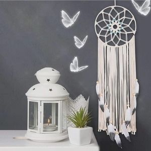 Handmade Macrame Dream Catcher48" Long
